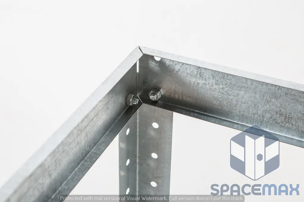 Стелаж металевий 80×80×60 оцинкований самозбірний SPACEMAX - фото 7