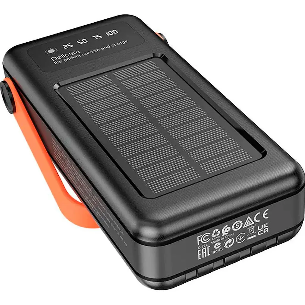 Зовнішній акумулятор Hoco DB33 Plus Rising 30000mAh 22.5W Black [130157] - фото 4