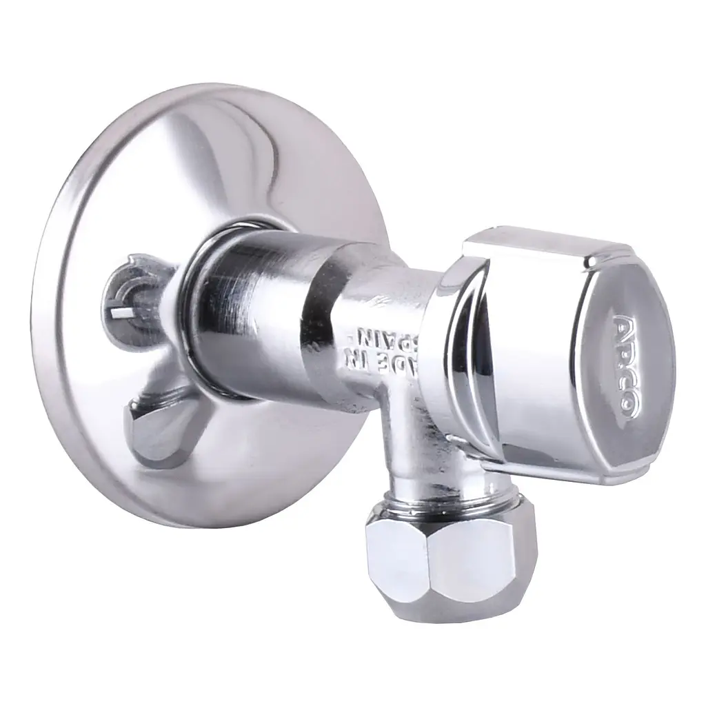 Кран кульовий кутовий Arco 1/2″х 3/8″ DE660-610 AntiLime 000004515 - фото 4