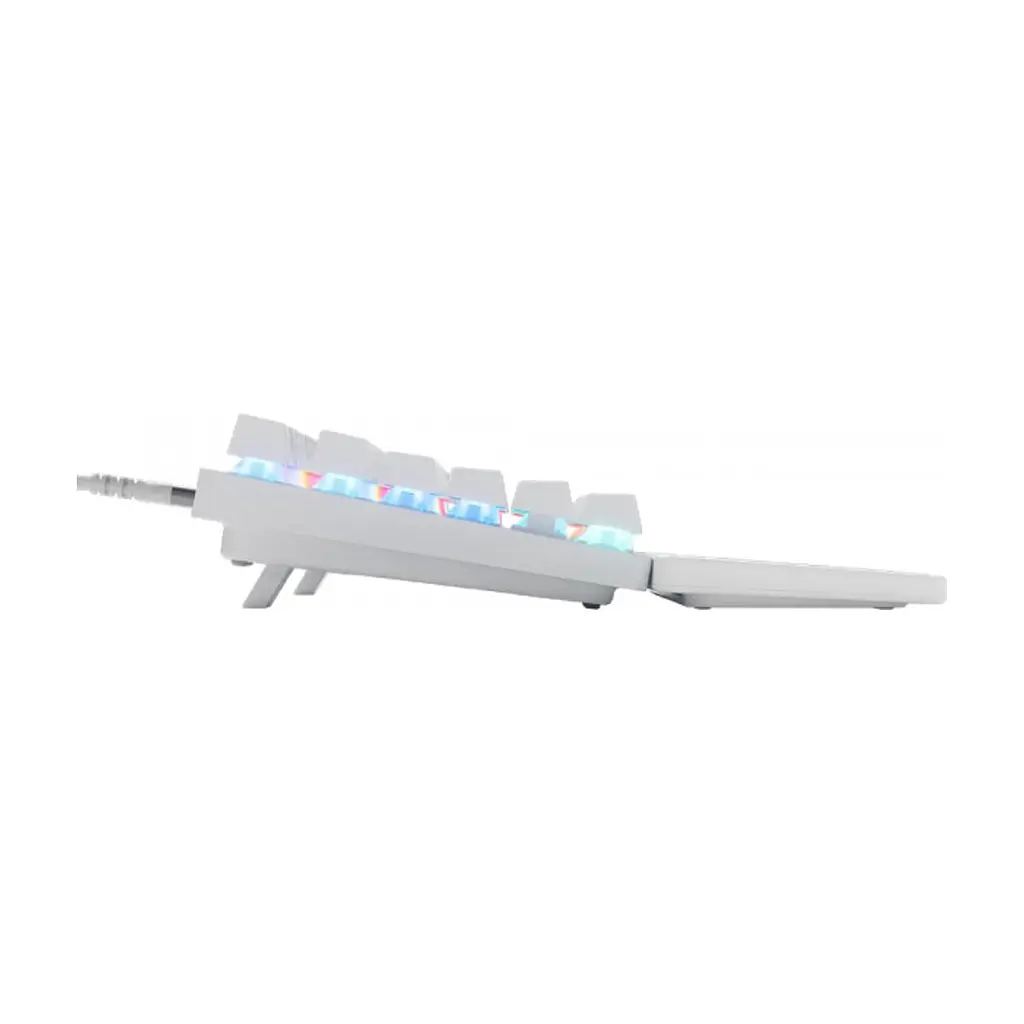 Клавіатура SteelSeries Apex Pro TKL Gen 3 HyperMagnetic OmniPoint 3.0 OLED USB UA White (64898) - фото 3
