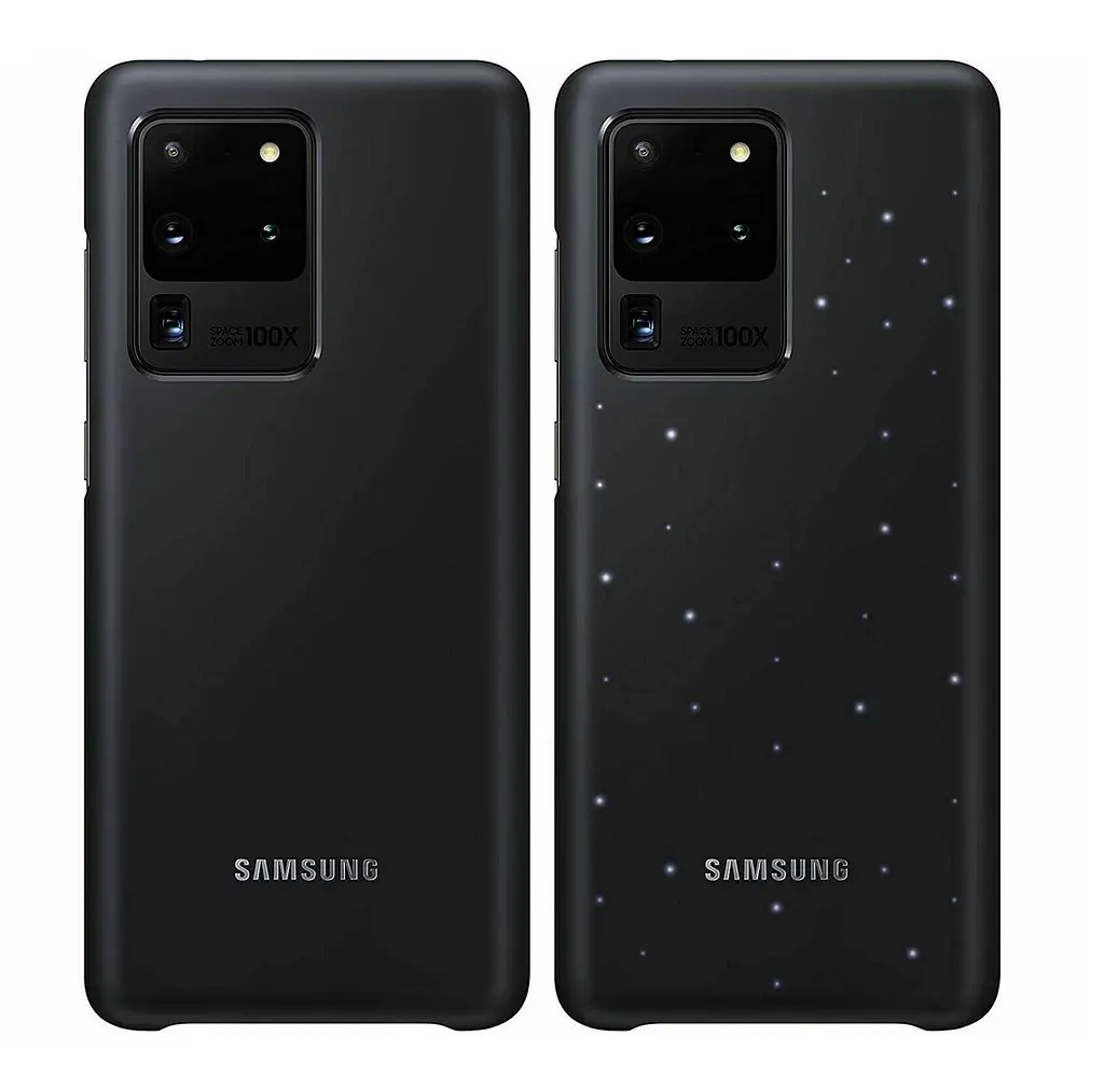 Чохол оригінальний Official LED Cover EF-KG988CBEGRU для Samsung Galaxy S20 Ultra (6.9") Black - фото 2