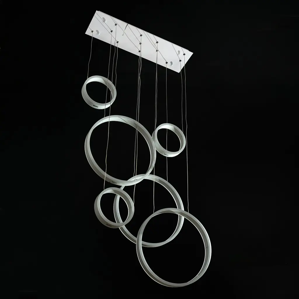 Люстра Brille лофт молекула подвесная LED 190W WW COF (BL-955S/6) - фото 9