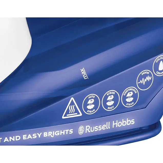 Утюг Russell Hobbs Light&amp;Easy Brights Sapphire 2400 Вт темно-синий (26483-56) - фото 5