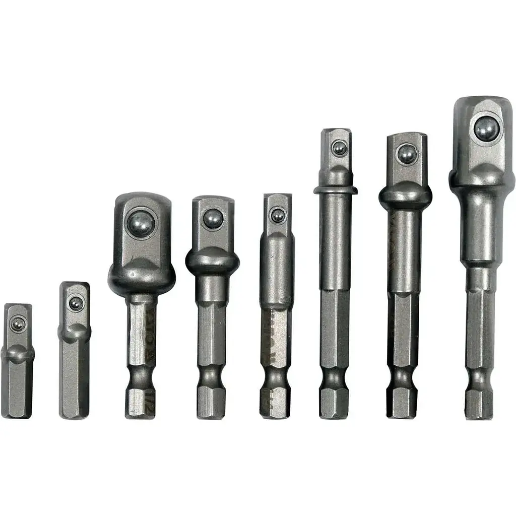 Держатели-адаптеры торцевых головок Yato HEX 1/4, 3/8, 1/2 l=25-72мм (YT-04639) - фото 2