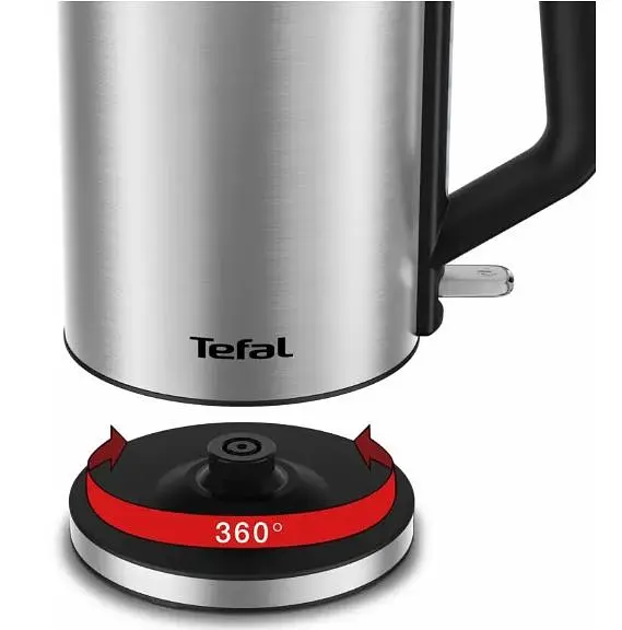 Електрочайник Tefal Bronx Electric KI513D10 1.7 л нержавіюча сталь - фото 5