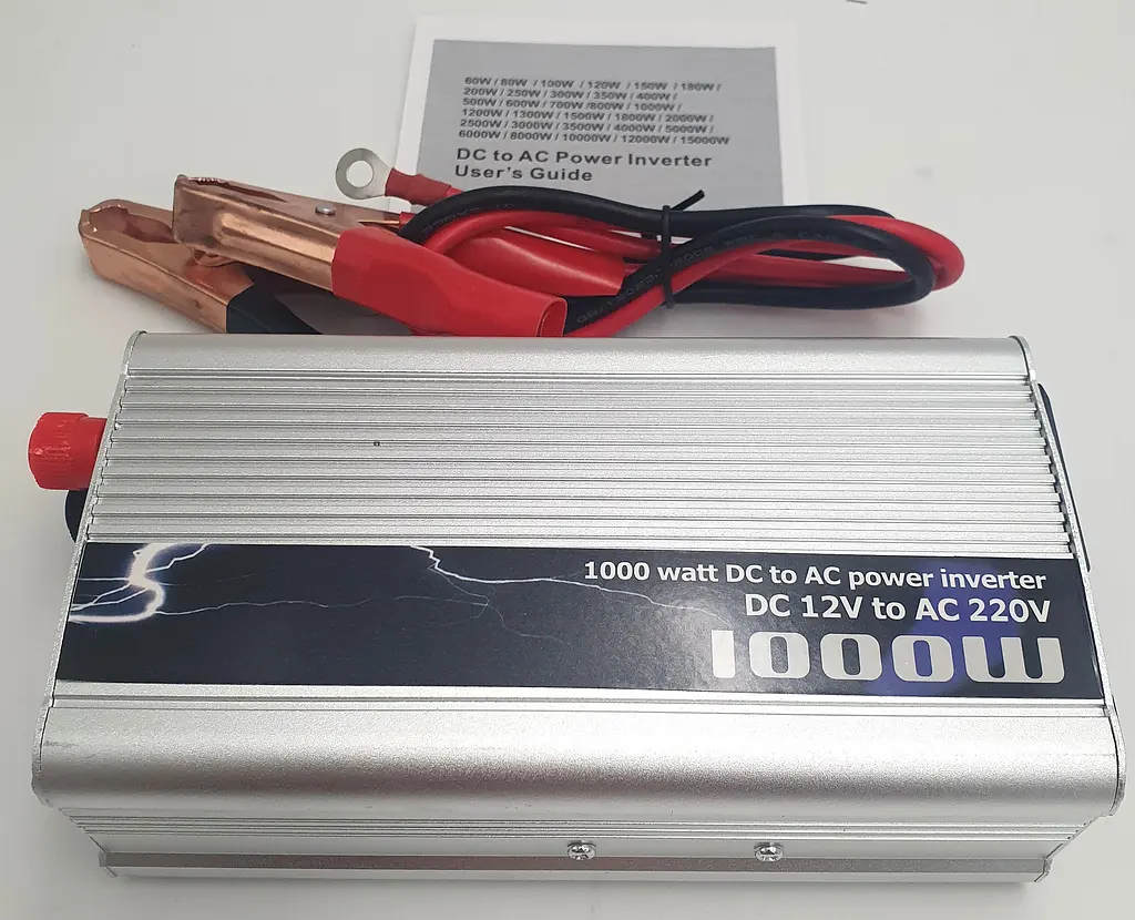 Автоінвертор-перетворювач напруги 12 V-220 V 1000 Вт і USB-виходом 12 V у 220 V 1000 W Power Inverter - фото 2