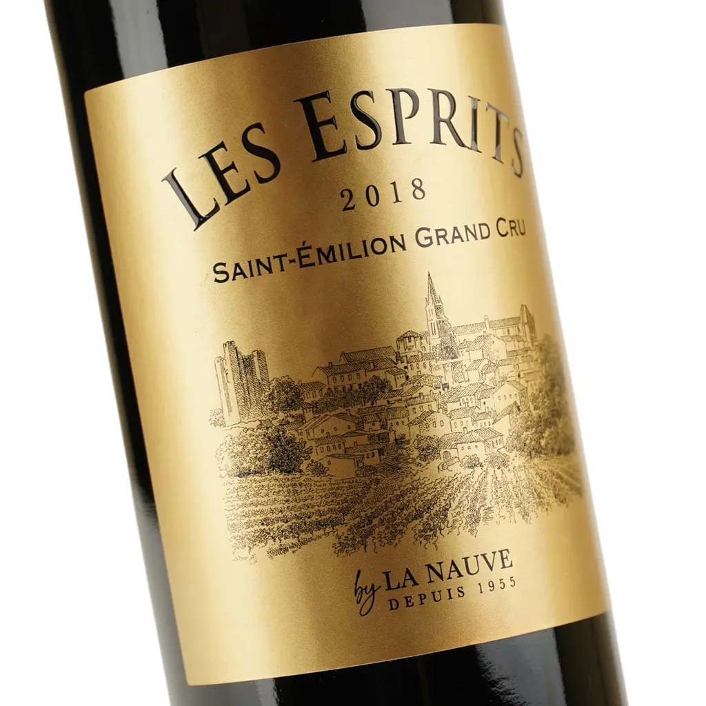 Вино Les Esprits 2018 AOP Saint-Emilion Grand Cru червоне сухе 0.75 л  - фото 5