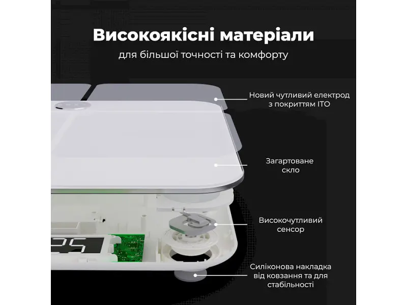 Ваги підлогові електронні AENO BS1S (ABS0001S) - фото 9
