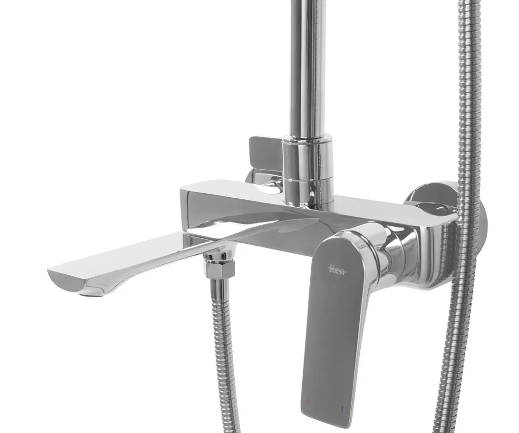 Душова система з виливом Rea Avalon chrome REA-P8699 - фото 4