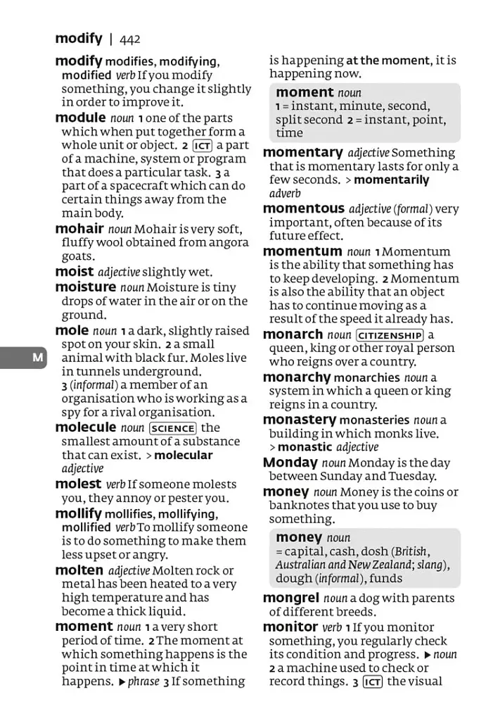 Collins Gem School Dictionary & Thesaurus - фото 4