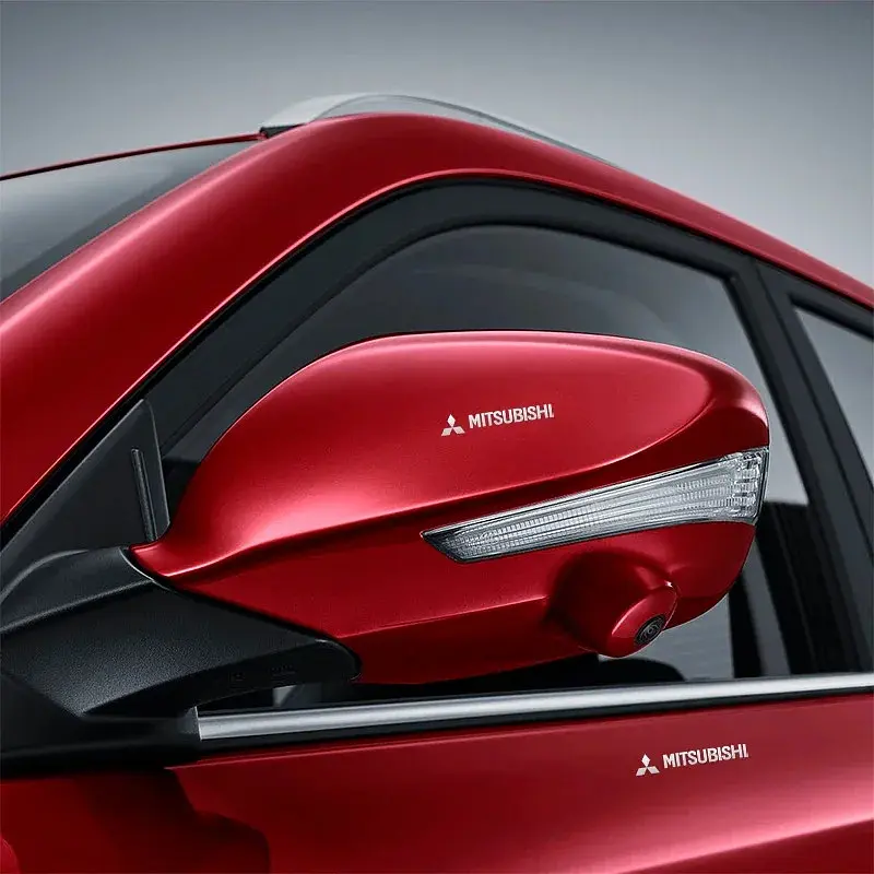 Наліпка з логотипом Mitsubishi метал, на клейкій стрічці 1шт (універсальна) - фото 7