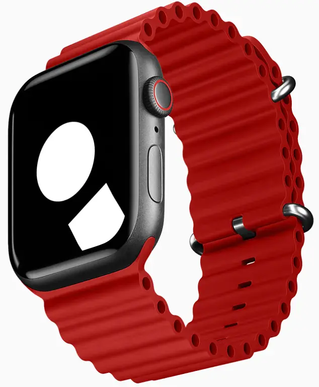 Ремінець Ocean Band для Apple Watch 38/40/41mm Red [76029] - фото 4