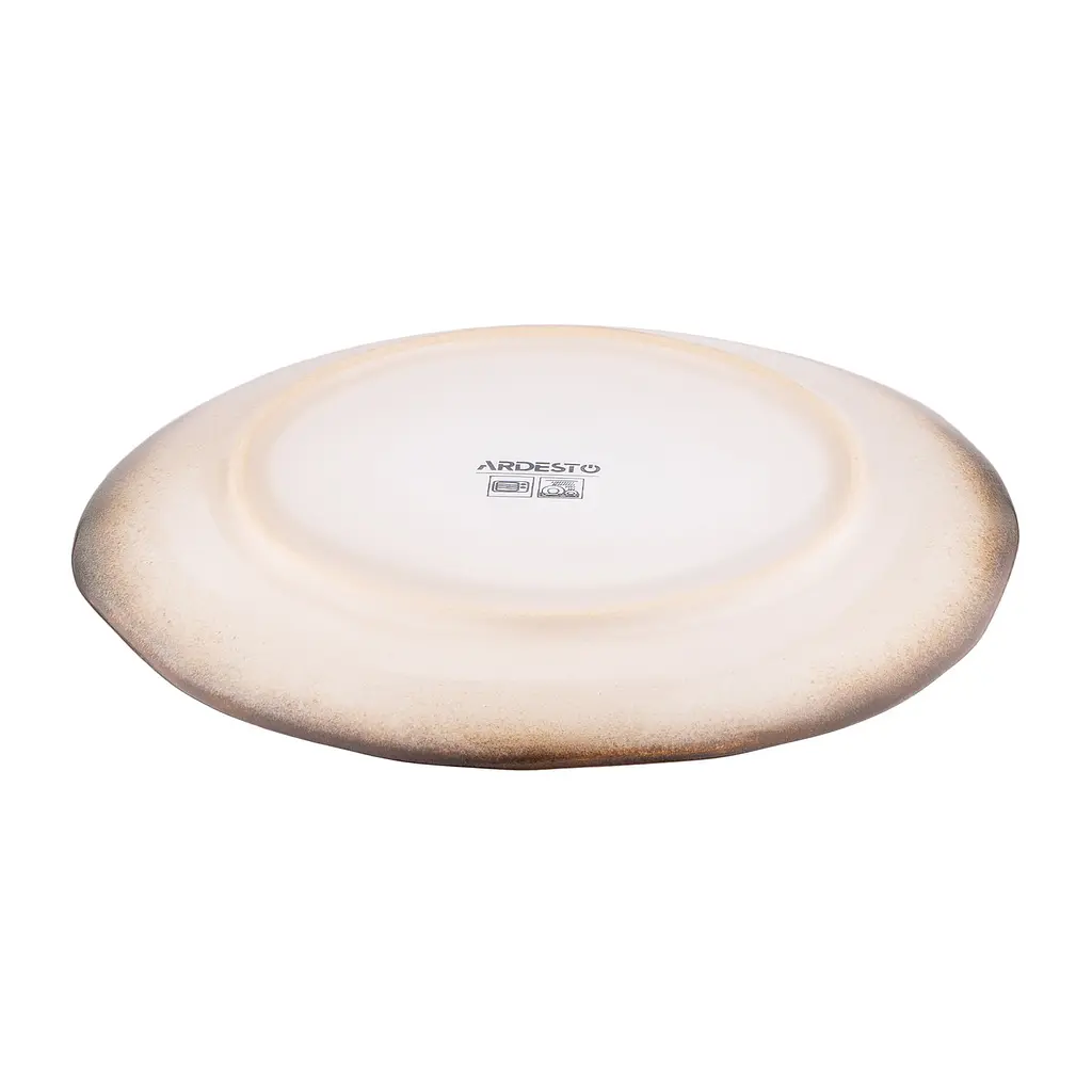 Тарелка десертная Ardesto 19 см Umbria светло-серая AR2919UG - фото 4