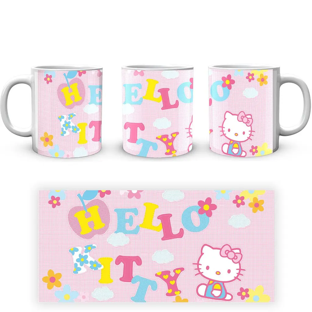 Кухоль GeekLand Hello Kitty Хелло Кітті HK 02.17 330 мл білий - фото 4