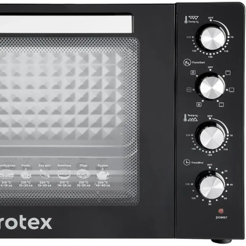 Електропіч Rotex ROT655-B2G EUROSTANDART - фото 7