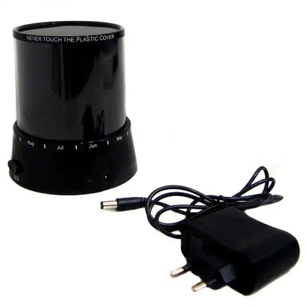 Проектор зоряного неба з USB кабелем та адаптером 3 режими Star Master чорний - фото 8