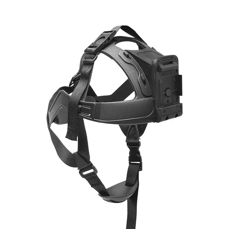 Полімерне NVG кріплення на голову для встановлення підйомного механізму або NVG адаптера Nectronix RO1 (101032) - фото 2