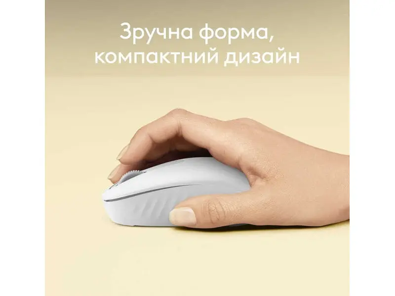 Миша Logitech M196 Bluetooth White (910-007460) - фото 7