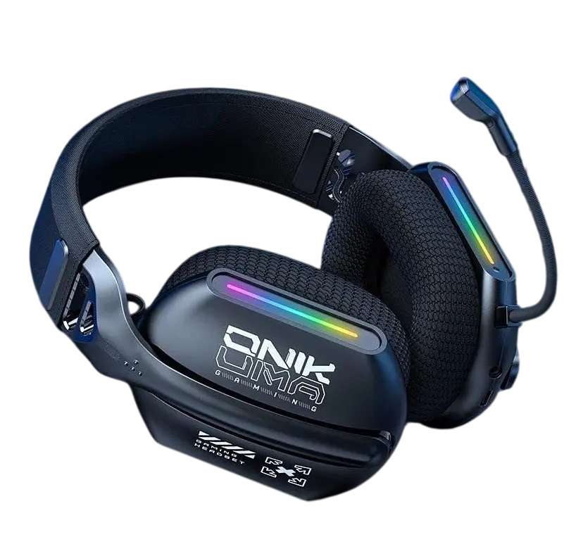 Гарнітура Onikuma GT808 Gaming Black (OK-GT808G-BK) - фото 3