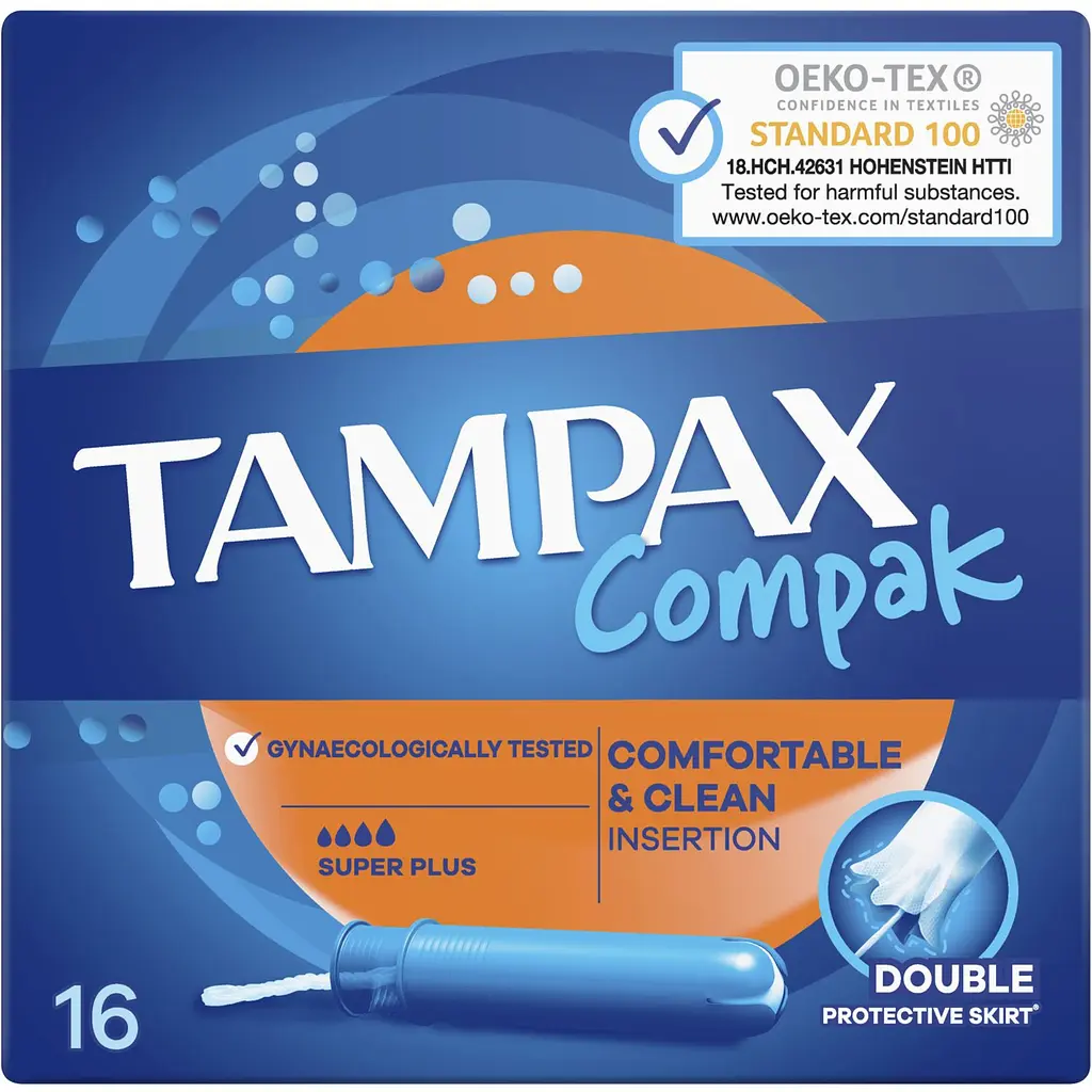 Тампони Tampax Compak Super Plus з аплікатором 16 шт. - фото 2
