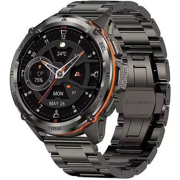 Смарт-годинник Kospet Smart watch Tank T3 Ultra Black Special Edition - фото 2