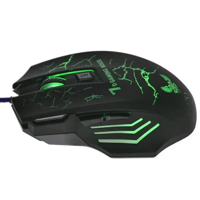 Миша провідна ігрова з підсвіткою CNV Gaming Mouse X7 8890 Black - фото 5