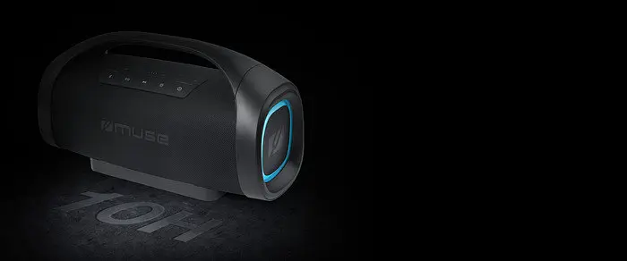 Колонка портативна з ручкою Muse M-980 BT Black - фото 8