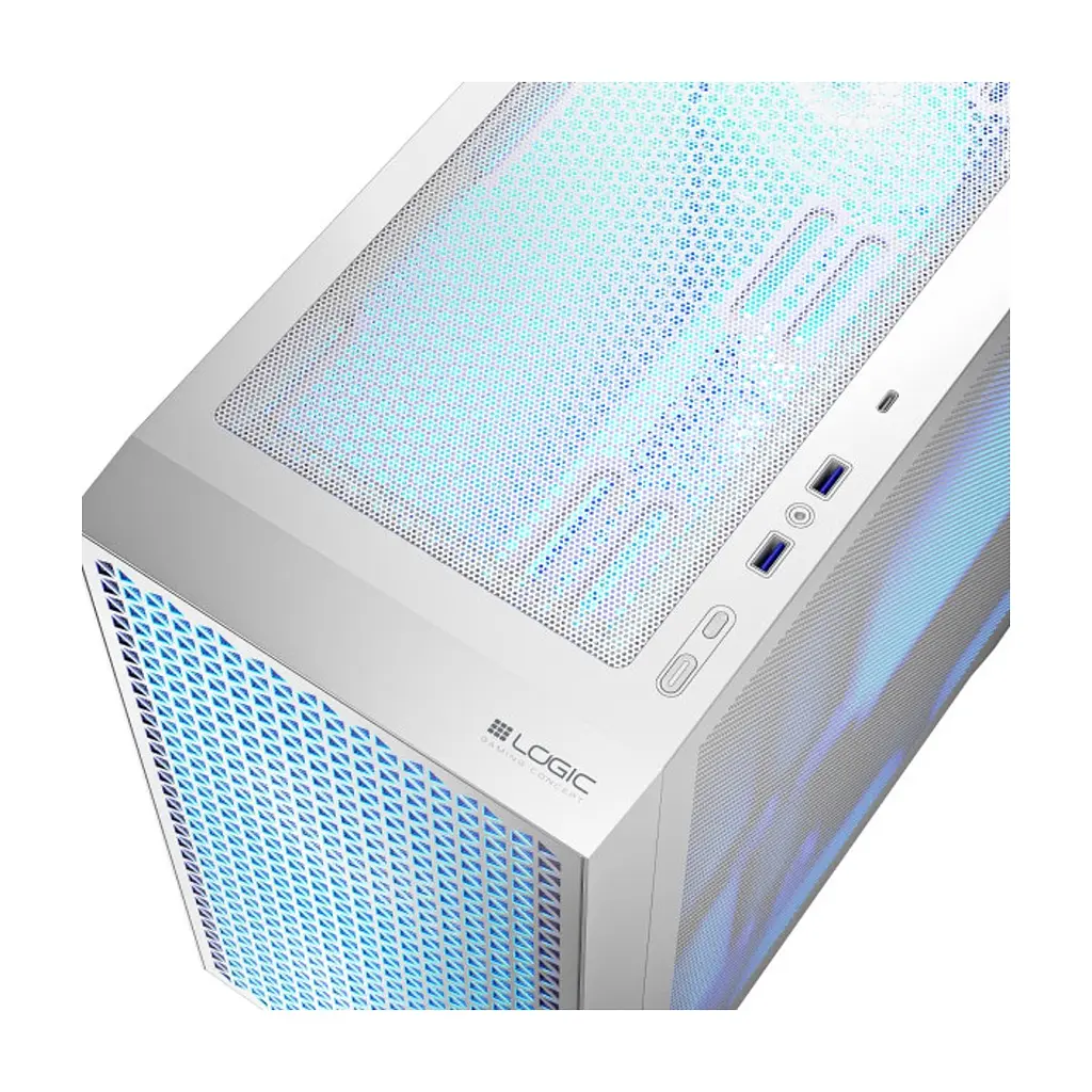 Корпус для ПК Logic concept DART PRO MINI ARGB WHITE (AM-DART-PRO-ARGB-20) - фото 4