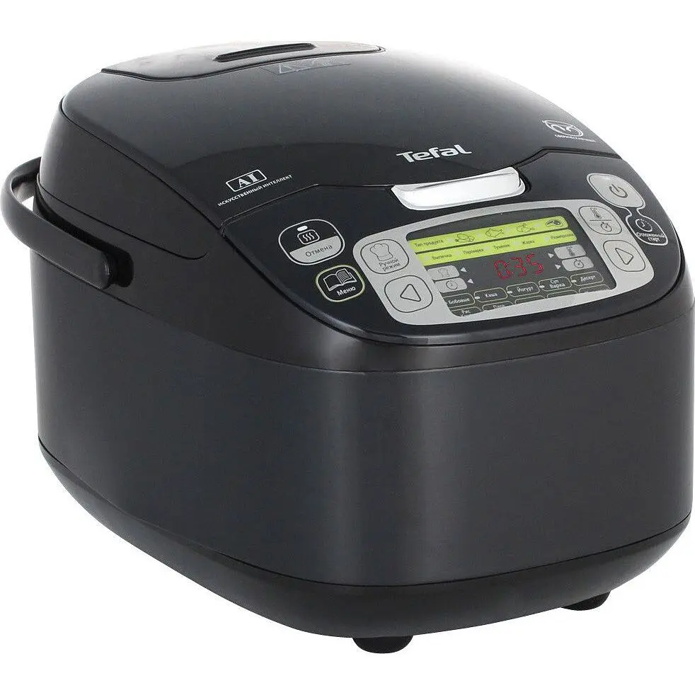 Мультиварка Tefal Fuzzy Logic 750 Вт чорна (RK815834) - фото 6
