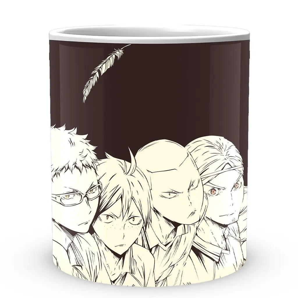 Кружка GeekLand Haikyu!! Волейбол HK 001.08 330 мл белая - фото 2