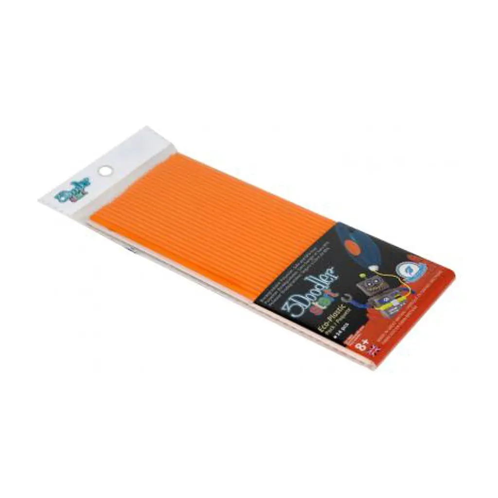 Стрижні для 3D-ручки 3Doodler Start 24 шт помаранчевий (3DS-ECO06-ORANGE-24)