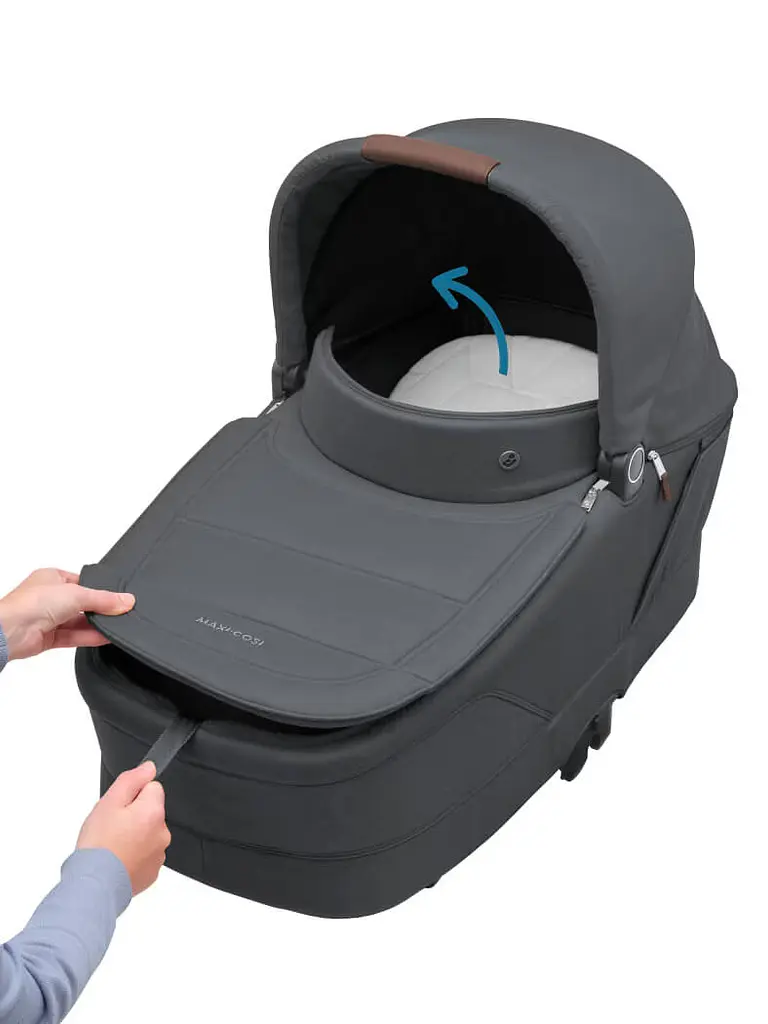 Люлька до коляски Maxi-Cosi Sense Twillic Graphite (1522204110) - фото 4