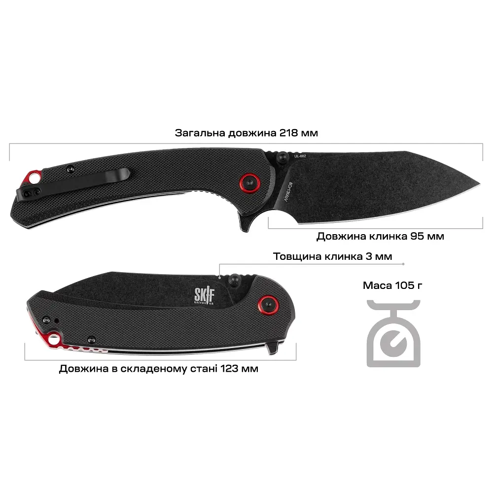 Ніж Skif Jock BSW Black - фото 8