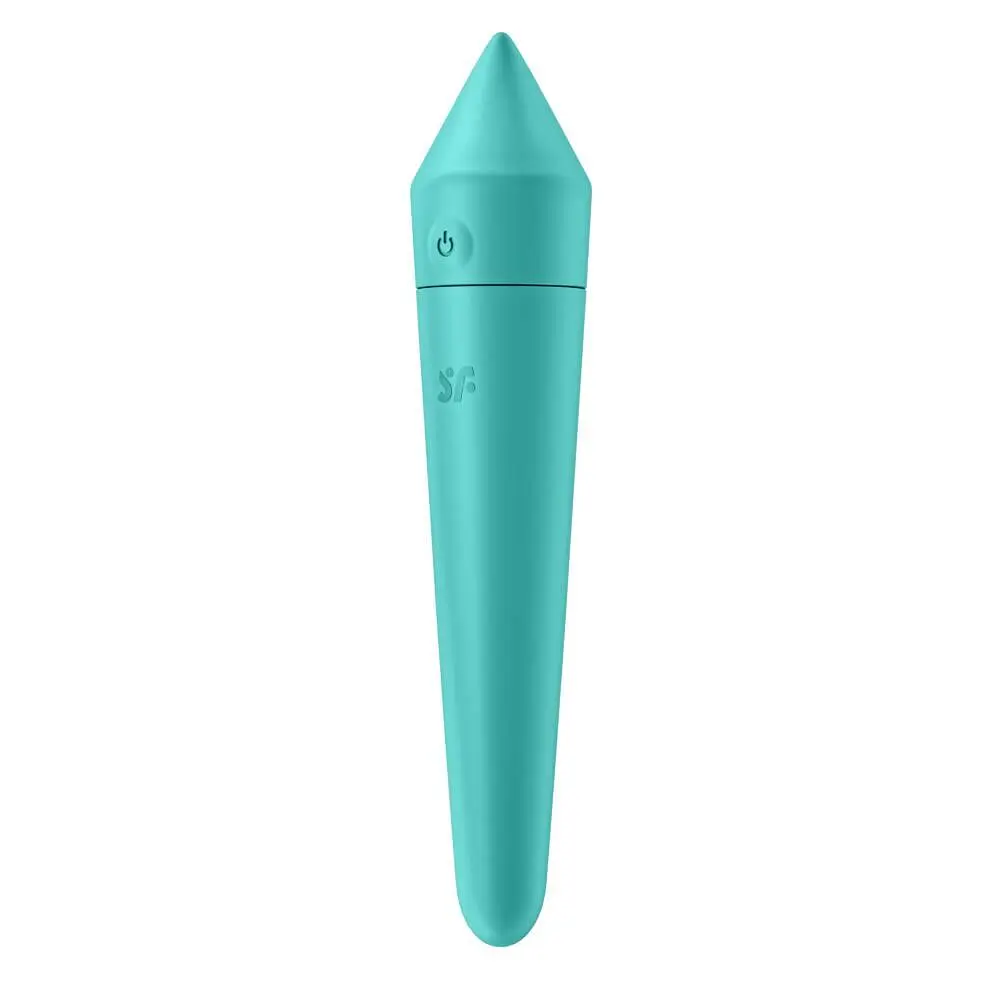 Міні вібратор Satisfyer Ultra Power Bullet 8 13.6 см блакитний - фото 3