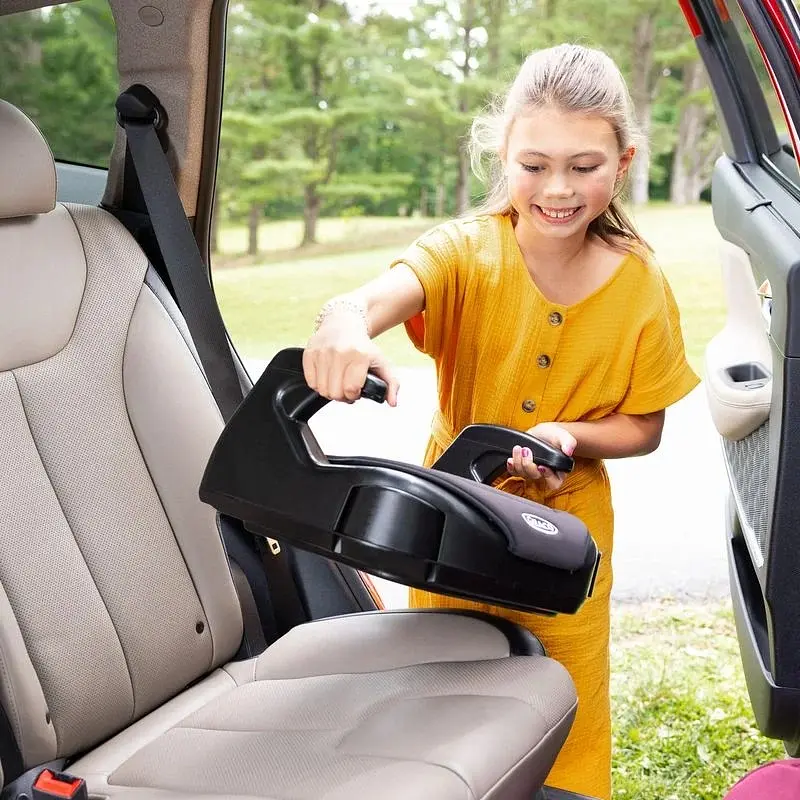 Автокрісло-бустер Graco Basic Чорне (8CT750BLCEU) - фото 5