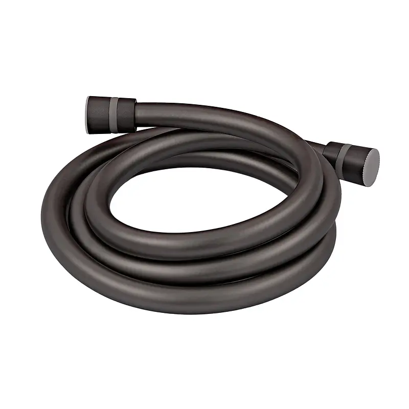 Шланг для душу Zerix Graphite.F03 150 см силіконовий ZX5568, Графіт - фото 2
