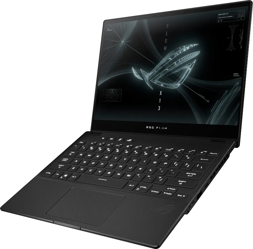 Ноутбук ASUS ROG Flow X13 GV301QE-K6033R 13.4WUXGA Touch IPS/AMD R9-5900HS/32/1024F/NVD3050Ti-4/W10P (90NR04H5-M03460) - фото 4