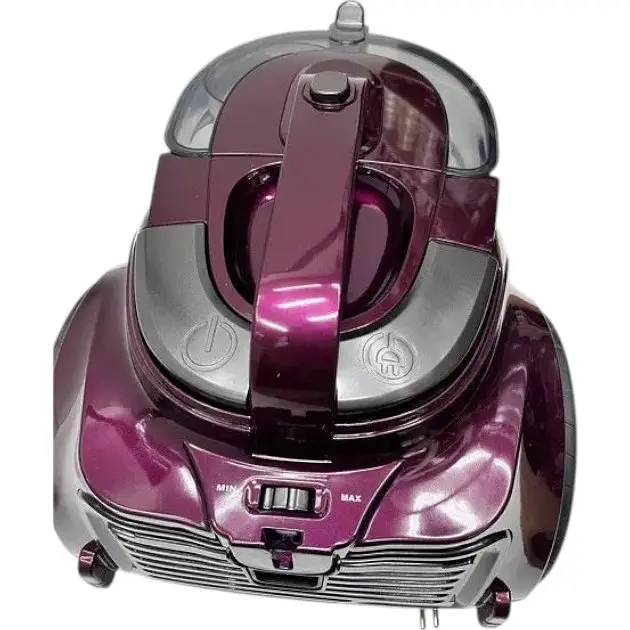 Контейнерний вакуумний пилосос Zepline ZP-6805 потужний з НЕРА фільтром 4 л 4000 Вт Фіолетовий - фото 2