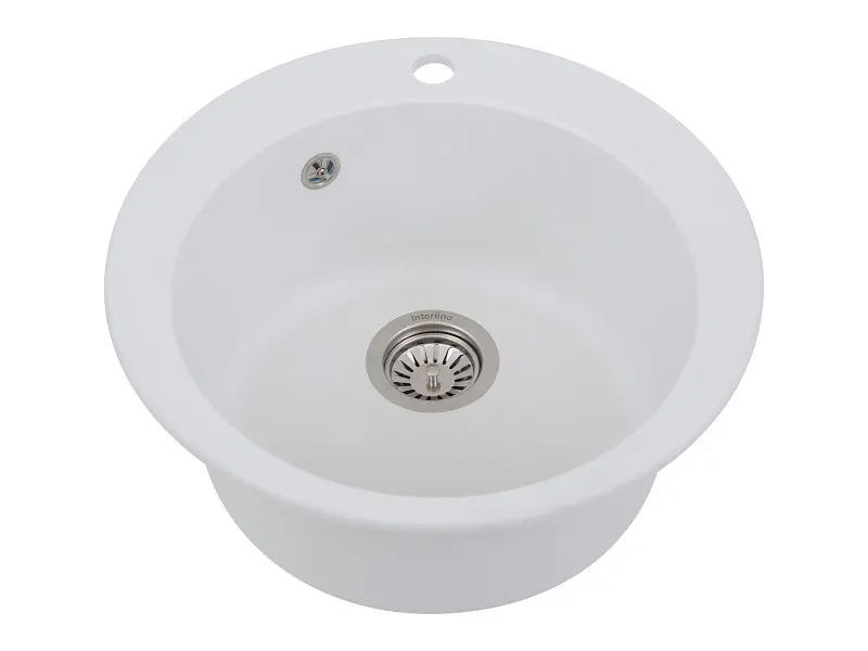 Кухонна мийка Interline Rondo New White - фото 2