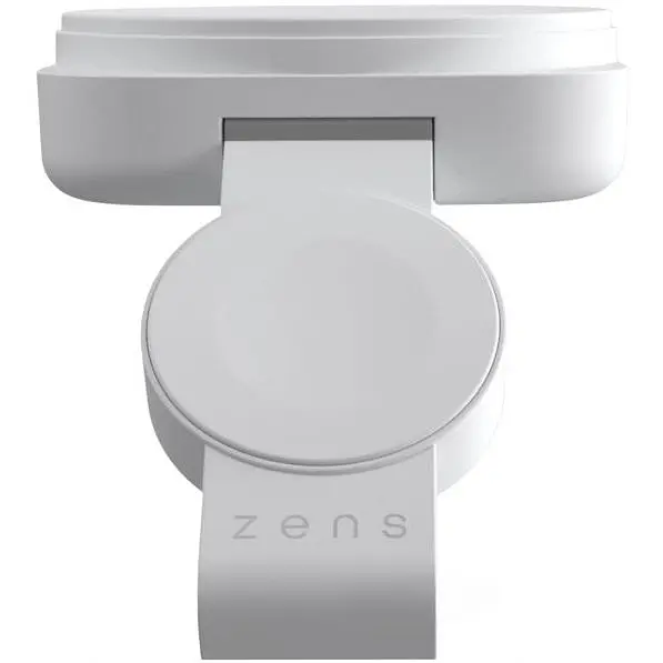 Бездротовий зарядний пристрій Zens MagSafe + Watch Travel Charger White (ZEDC24W/00) - фото 2