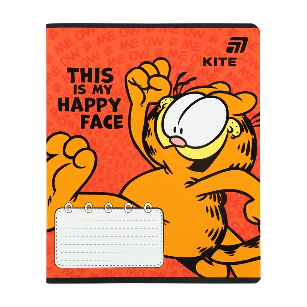 Зошит Kite Garfield, 18 аркушів, лінія (GF26-237), в асортименті - фото 3
