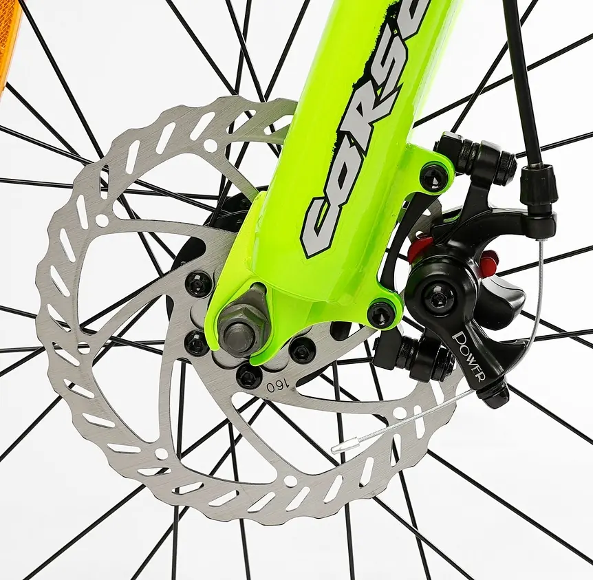 Дитячий спортивний велосипед 20'' CR-20630 Corso CRANK, сталева рама, обладнання LTWOO-A2, 7 швидкостей, зібраний на 75% - фото 4