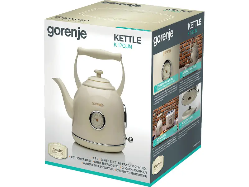 Електрочайник Gorenje K17CLIN - фото 4