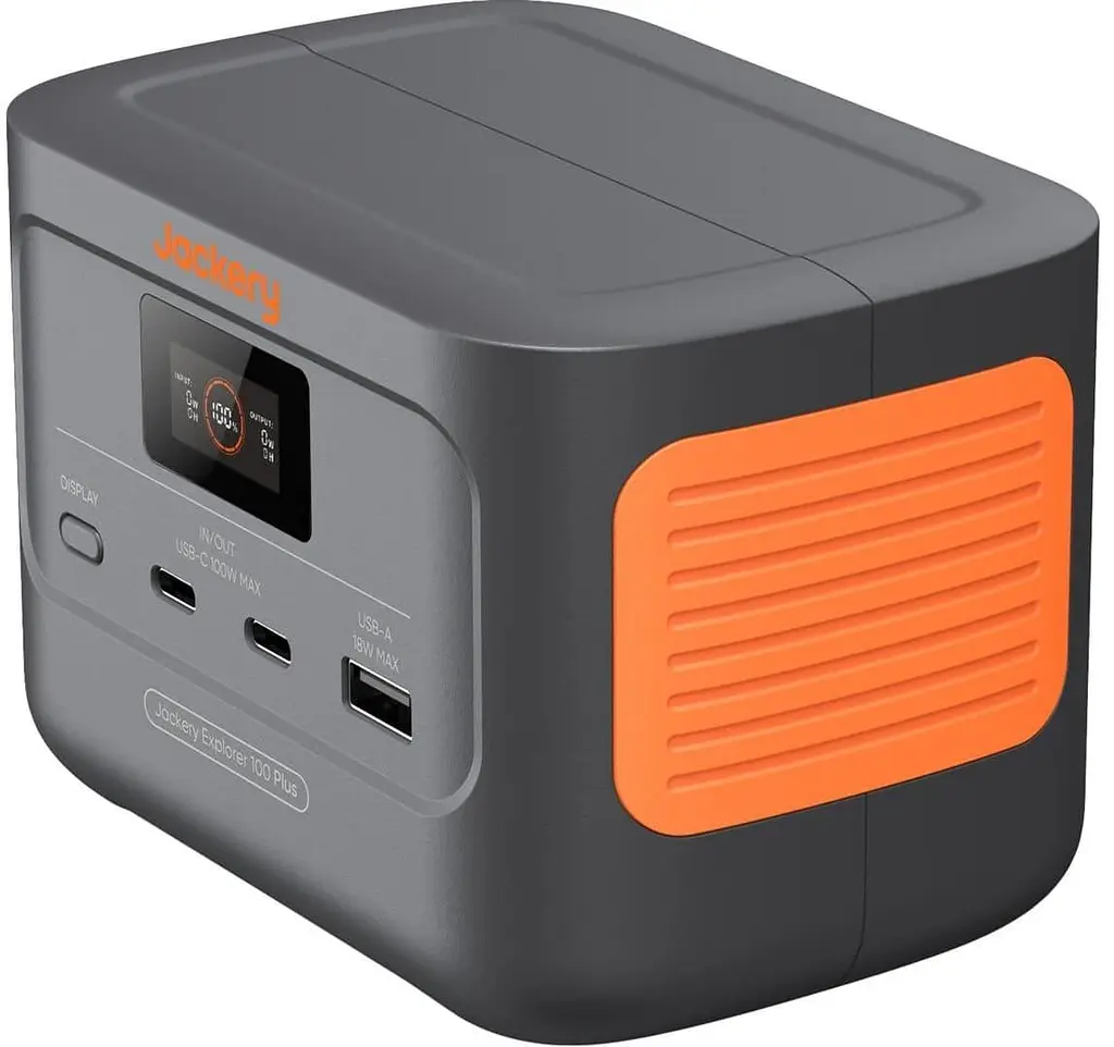 Зарядна станція Jackery Explorer 100 PLUS 99.2 Втч / 128 Вт / 99.2 Вт/ч / LiFePO4 (21-0001-000164) UA - фото 2