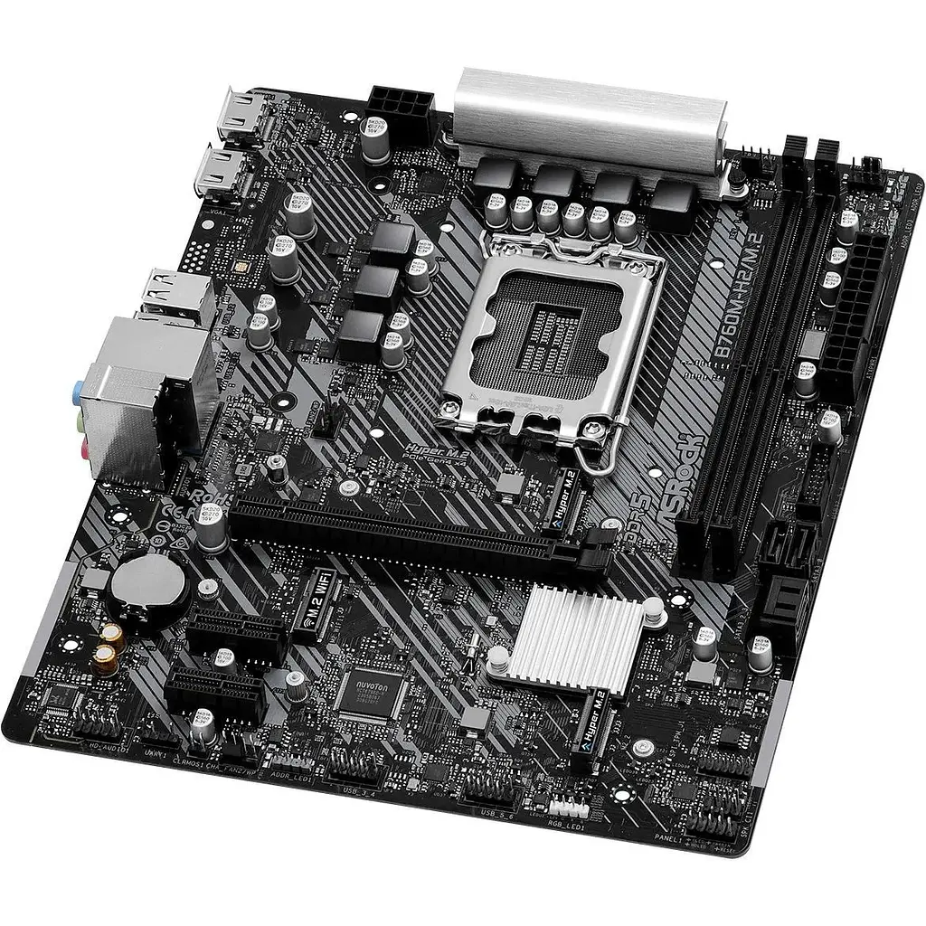 Материнская плата ASRock B760M-H2/M.2 [140027] - фото 2