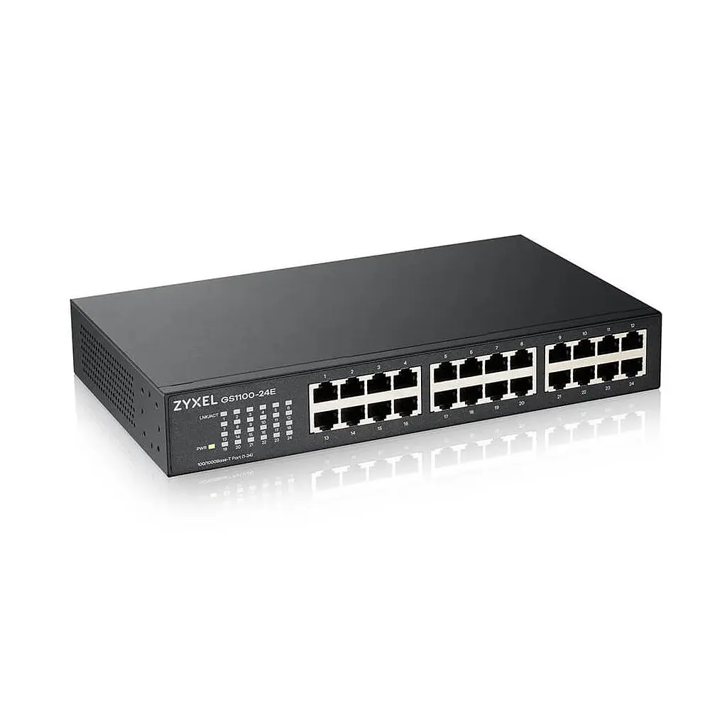 Комутатор мережевий ZyXel GS1100-24E-EU0103F - фото 2