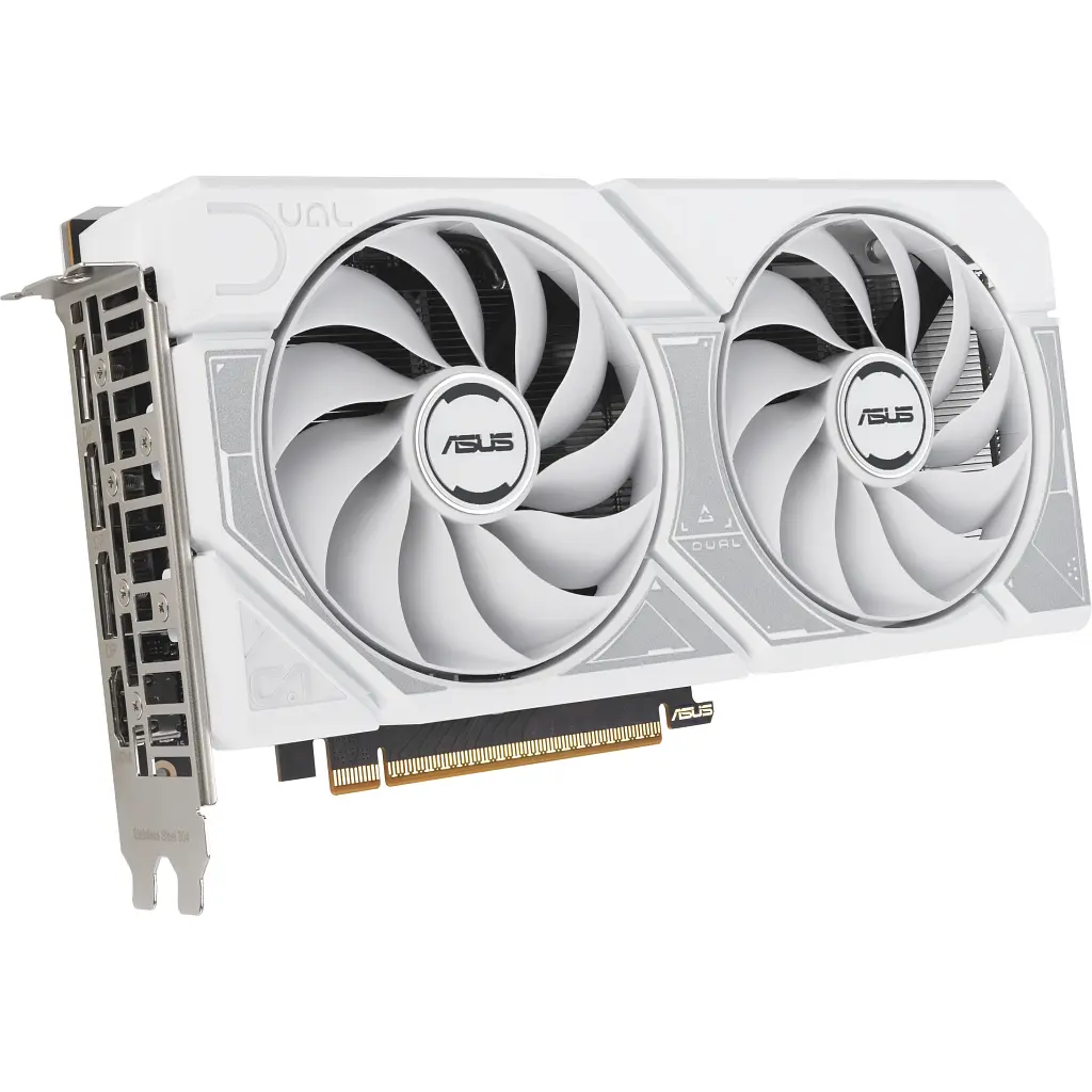 Відеокарта ASUS GeForce RTX5060 8 ГБ DUAL OC біла (DUAL-RTX5060-O8G-WHITE) - фото 4