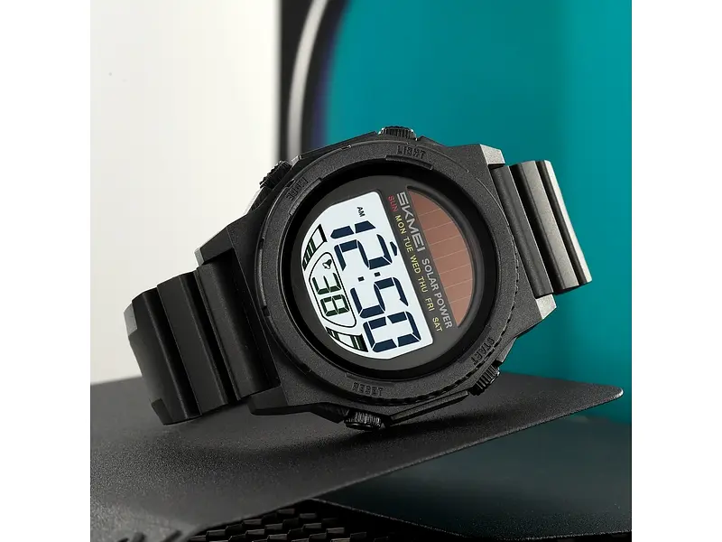 Наручний годинник чоловічий 2358BKWT Black-White Skmei acs0029967 - фото 6