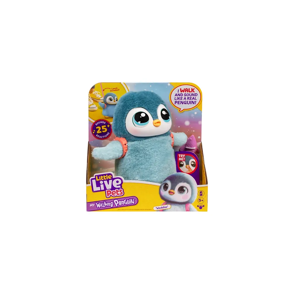 Інтерактивна іграшка Moose Little Live Pets Мій улюбленець маленьке пінгвиня (26535) - фото 2