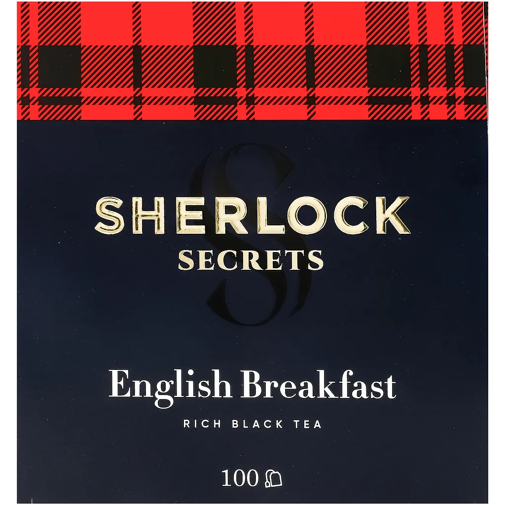 Чай чорний Sherlock Secrets English Breakfast 100 шт. х 2 г - фото 2